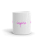 Inspire White glossy mug
